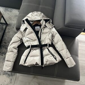 Zara ski collection winter jacket